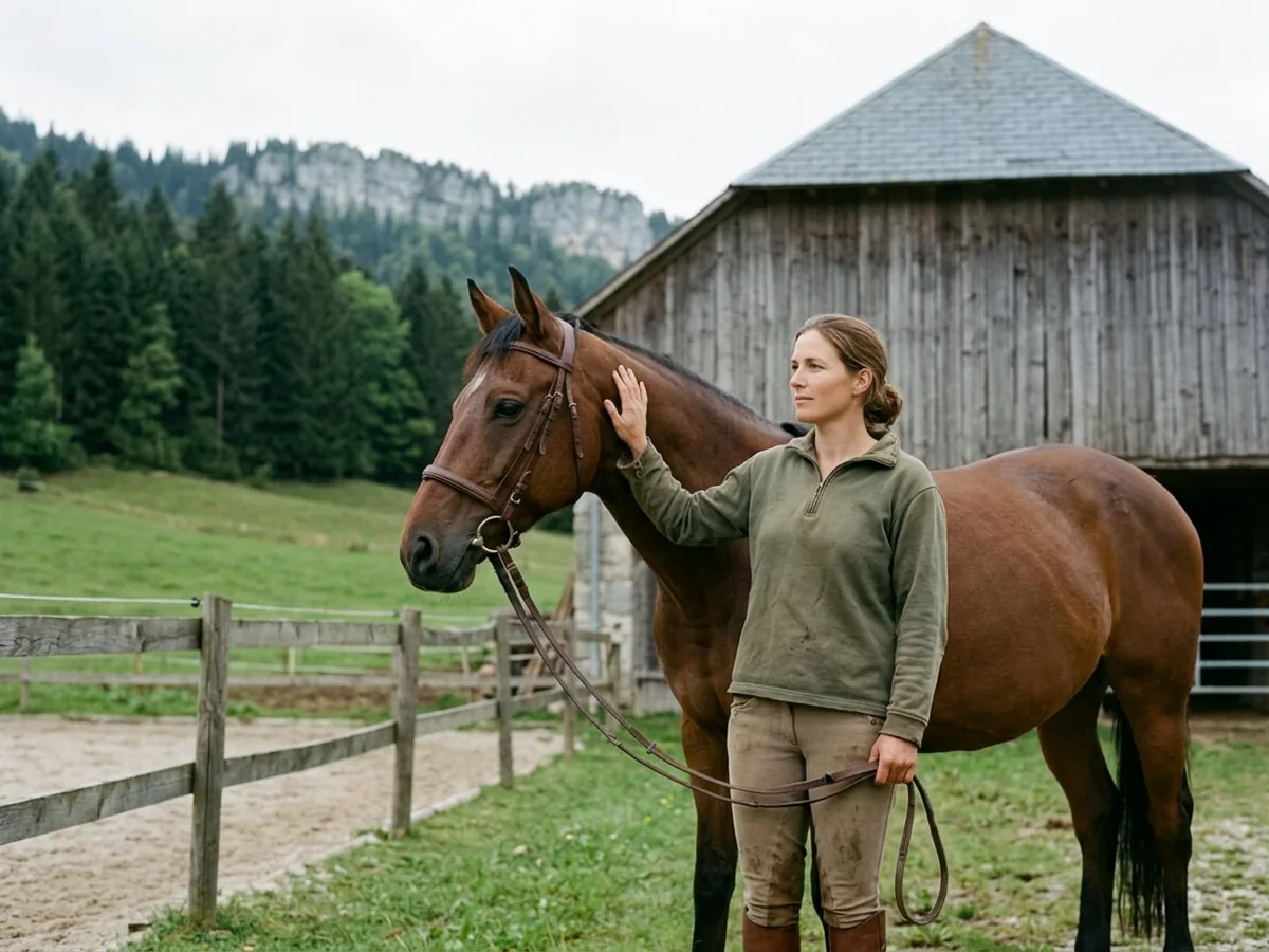 Cours d'équitation à Massingy, Haute-Savoie