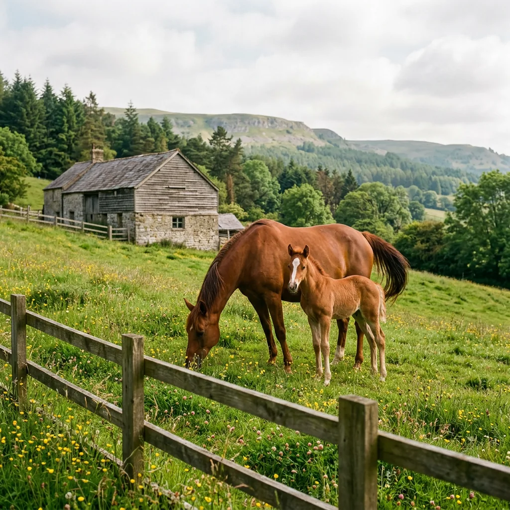 Élevage de chevaux, Écuries du Chenelet, Massingy
