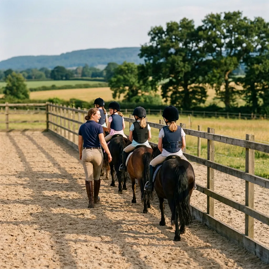 Cours de poney à Massingy, Haute-Savoie